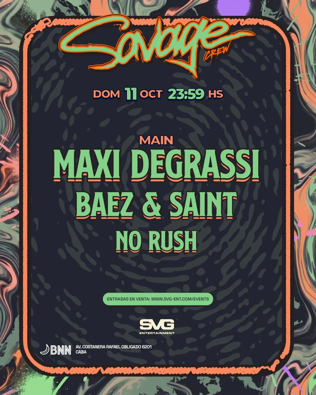 Flyer de MAXI DEGRASSI, 11.10.2026